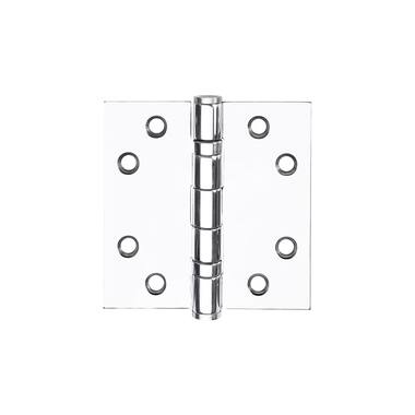 Kogellagerscharnier Gepolijst RVS Basics LBS7676 Platkop met rechte hoeken