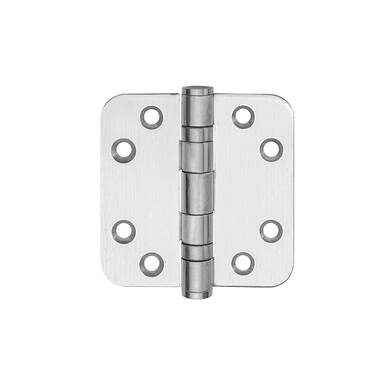Kogellagerscharnier Mat RVS Basics LBSA7676 Platkop met afgeronde hoeken