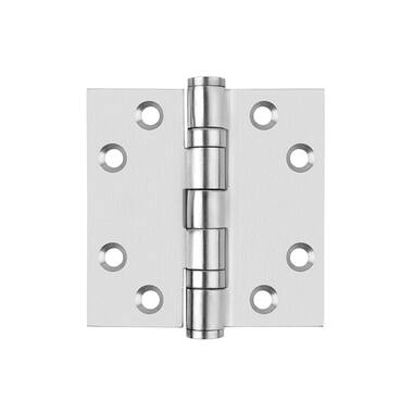 Kogellagerscharnier Mat RVS Basics LBS8989 Platkop met rechte hoeken