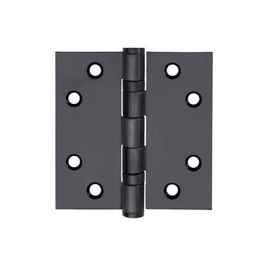 Kogellagerscharnier Gunmetal PVD Basics LBS8989 Platkop met rechte hoeken