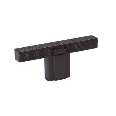 Meubelknop T- Knop strakke ribb