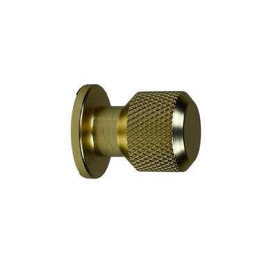 Meubelknop Manor rond 25mm H-35mm Mat Goud