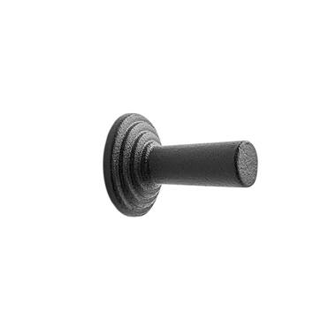 Meubelknop Motion rond 22mm H-30mm oud Zwart