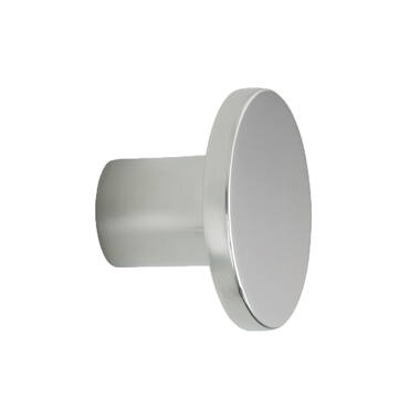 Meubelknop Como rond 26 H-18mm Mat chroom