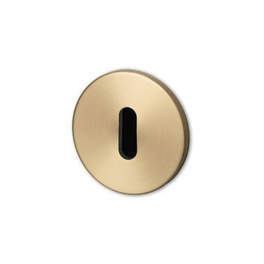 Sleutelrozet Messing rond 51mm