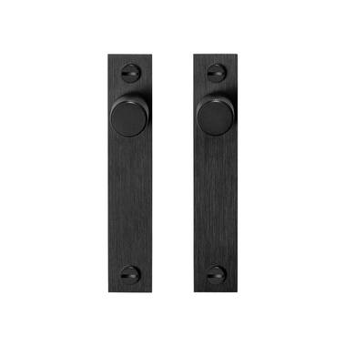 B+P Meubelknop Cross met plaat rond 20mm