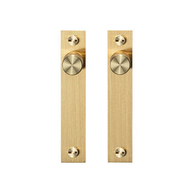 B+P Meubelknop Cross met plaat rond 20mm