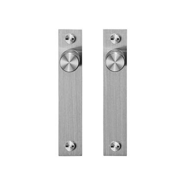 B+P Meubelknop Cross met plaat rond 20mm