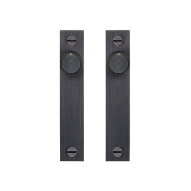 B+P Meubelknop Cross met plaat rond 20mm