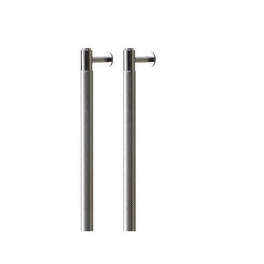 Meubelgreep Cross RVS diamond-cut 774mm h.o.h. 724mm