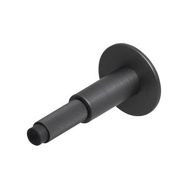 Deurstop wand Cross Brons diamond-cut 96mm