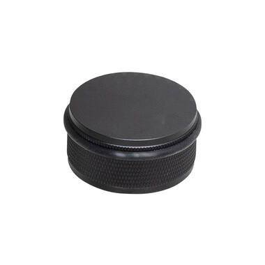 Deurstop vloer Cross Zwart diamond-cut 50mm