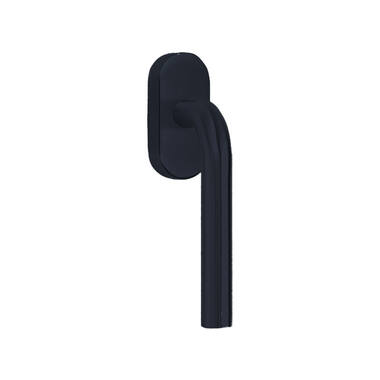Draaikiep raamkruk Gunmetal PVD Verona 19mm x 135mm