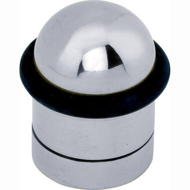 Deurstopper Chroom Cilinder 32mm