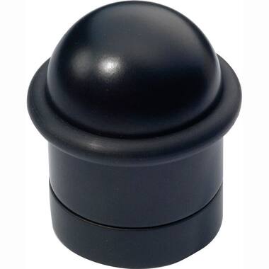 Deurstopper Zwart Cilinder 32mm