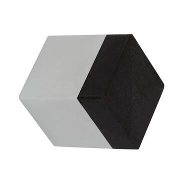 Deurstopper RVS vierkant wandmontage 25x25x30mm