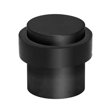 Deurstopper Zwart Cilinder 39mm