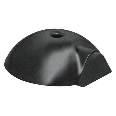 Deurstopper Zwart schildpad model 84mm