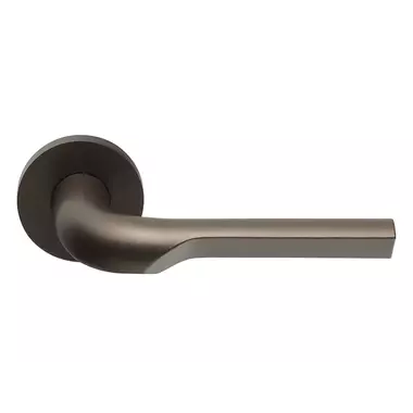 Deurkruk Brons Formani Gensler Rivio geveerd op rozet GL100G 138mm