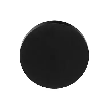 Blindrozet Zwart PVD Formani Gensler Rivio GLB53 rond 53mm
