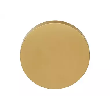 Blindrozet Mat goud PVD Formani Gensler Rivio GLB53 rond 53mm