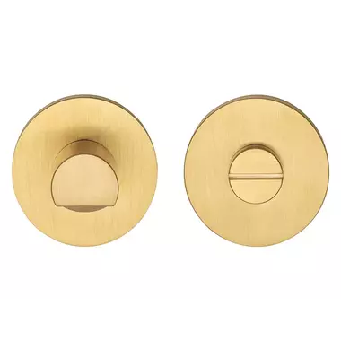 WC-sluiting Mat goud PVD Formani Gensler Rivio GLWC53-ZI rond 53mm