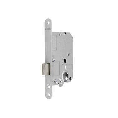 Insteek kastslot cilinder Wit doornmaat 50, 1200 serie 174x20mm, hoogwaardig slot