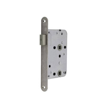 Insteek Magneet wc-badkamerslot WC63 RVS doornmaat 50 1200 serie 174x20mm, hoogwaardig slot