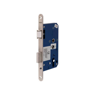 Insteek dag- en nacht cilinderslot PC72 RVS doornmaat 60, afgerond, 235x20mm