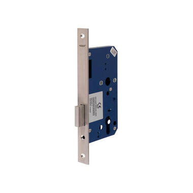 Insteek kastslot cilinder RVS doornmaat 60, rechthoekig 235x20mm
