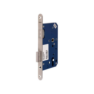 Insteek Magneet dag- en nacht cilinderslot PC72 RVS doornmaat 60 afgerond, 235x20mm.