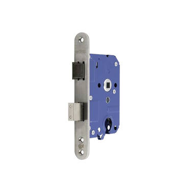 Veiligheidsinsteekslot SKG2 PC55 RVS doornmaat 50, LS/RS Afgerond. 174x25mm