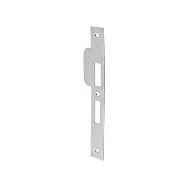 Sluitplaat RVS Din links rechthoekig PC55, 196x29mm