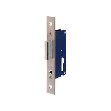 Smaldeurkastslot RVS doornmaat 35mm, rechthoekig 168x22mm