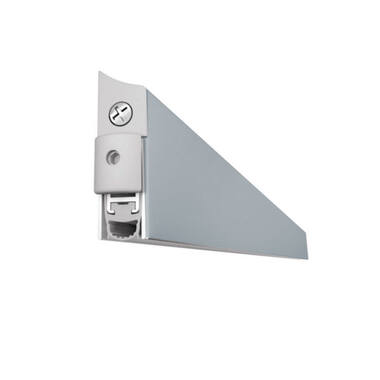 Valdorpel opbouw Aluminium lengte 930mm, inkortbaar 150mm, geluid (47dB) en brandwerend (60 Minuten)