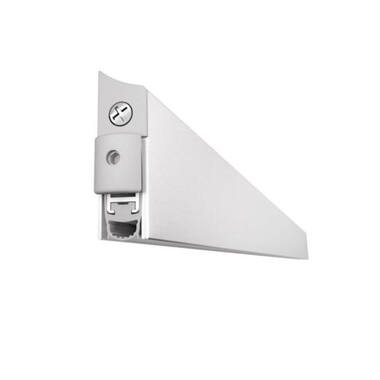 Valdorpel opbouw Wit lengte 930mm, inkortbaar 150mm, geluid (47dB) en brandwerend (60 Minuten) Noxxa