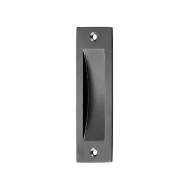 Schuifdeurkom Rechthoek Zwart aluminium 120x40mm