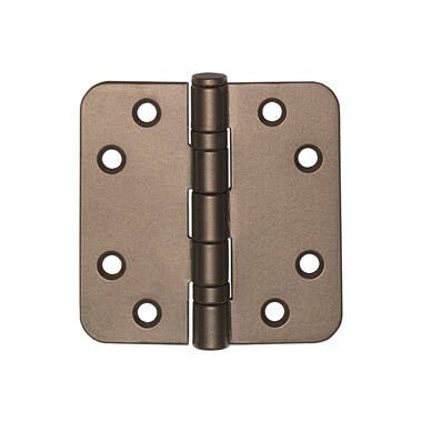 Intro Kogellagerscharnier Platkop 89x89mm - ronde hoek