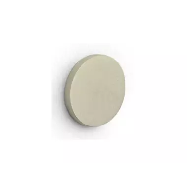 Blindrozet Champagne PVD Intro rond 52mm, 6mm dik