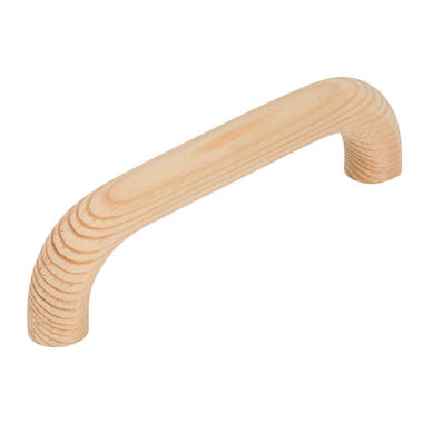 Meubelgreep grenen hout 96mm 108x13x30mm