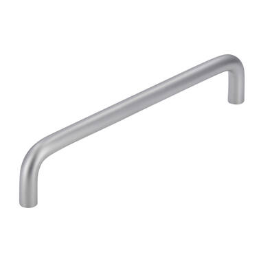 Meubelgreep mat chroom U-model 128mm 136x8x27mm