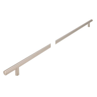 Meubelgreep RVS look 608mm 688x12x32mm