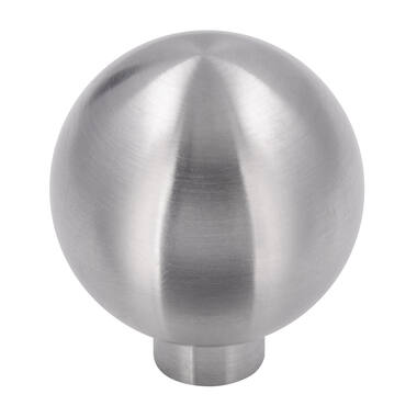Meubelknop RVS 28mm 28x28x33mm