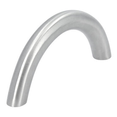 Meubelgreep RVS boog 64mm 74x10x35mm