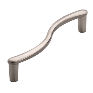 Meubelgreep RVS look S-model 128mm 141x25x26mm