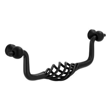 Meubeltrekker zwart Cage 128mm 149x50x30mm