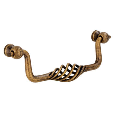Meubeltrekker brons look Cage 128mm 149x50x30mm