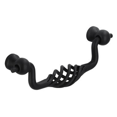 Meubeltrekker zwart Cage 96mm 115x40x23mm