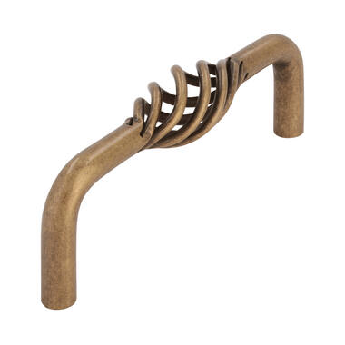 Meubelgreep brons look Cage 96mm 104x20x38mm
