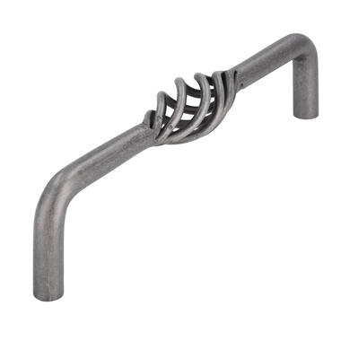 Meubelgreep antiek ijzer look Cage 128mm 136x19x38mm